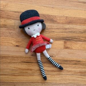 Charming Red and Black Doll